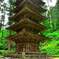 羽黒山の五重塔