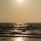こがね色の夕景～奈多海岸にて～