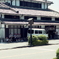 日陰で休憩　　日南・飫肥城下町