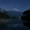 月明かりの富士