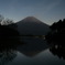 夜明けの富士