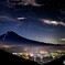 夏夜の富士