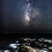 海辺の風景のある惑星