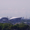 埼玉スタジアム２００２と建設中の東京スカイツリー
