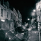 vehicles at night