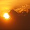 ある日の夕陽