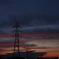少し遅めの夕焼け