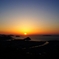 萩の夕方