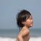 海と子供