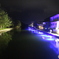 夏の夜の運河