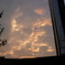 夕焼け秋空。