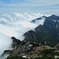 夏雲湧く　鹿島槍
