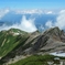 夏雲湧く五竜岳