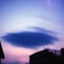 夕日と雲