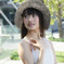白のポートレート