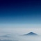 雲上の富士山