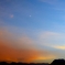 安曇野夕景 （立秋）