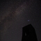 above a star
