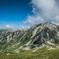 真夏の立山連峰中心部全貌