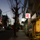 夕刻の店先