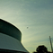 Dome and airplane