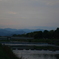 夕暮れの鴨川