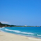 The beach to the space.