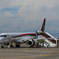 新千歳空港にMRJ飛来