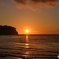 見附島と夜明け