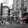 red parasol