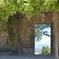 a　castle wall