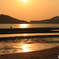 父母ヶ浜の夕日②