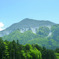 山と青空
