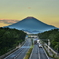 国道１３４号線からの富士山