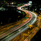 Night Expressway at Izumi-otsu SA