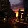 Sunset×Light trail @Shinjuku