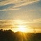 夕日