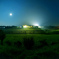 月夜の蒜山高原