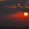 夕日