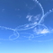 大空に咲くサクラ