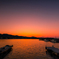 中秋の夕暮れ
