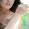 夏の名残　ポートレート　髪なびいて・・・