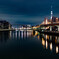 両国橋より 夜の眺め
