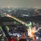 市川の夜景
