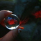 水晶の中の曼珠沙華