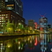 丸の内ビル郡の夜