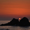 二見ヶ浦の夕日