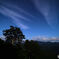 枝折峠の星景