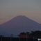 富士山冠雪