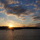 夕日